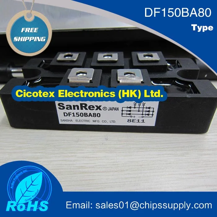 DF150BA80 IGBT DF150BA 80 6-PK DIODE MODULE 150A 800V DF150B A80 DF150 BA80 DF 150BA80