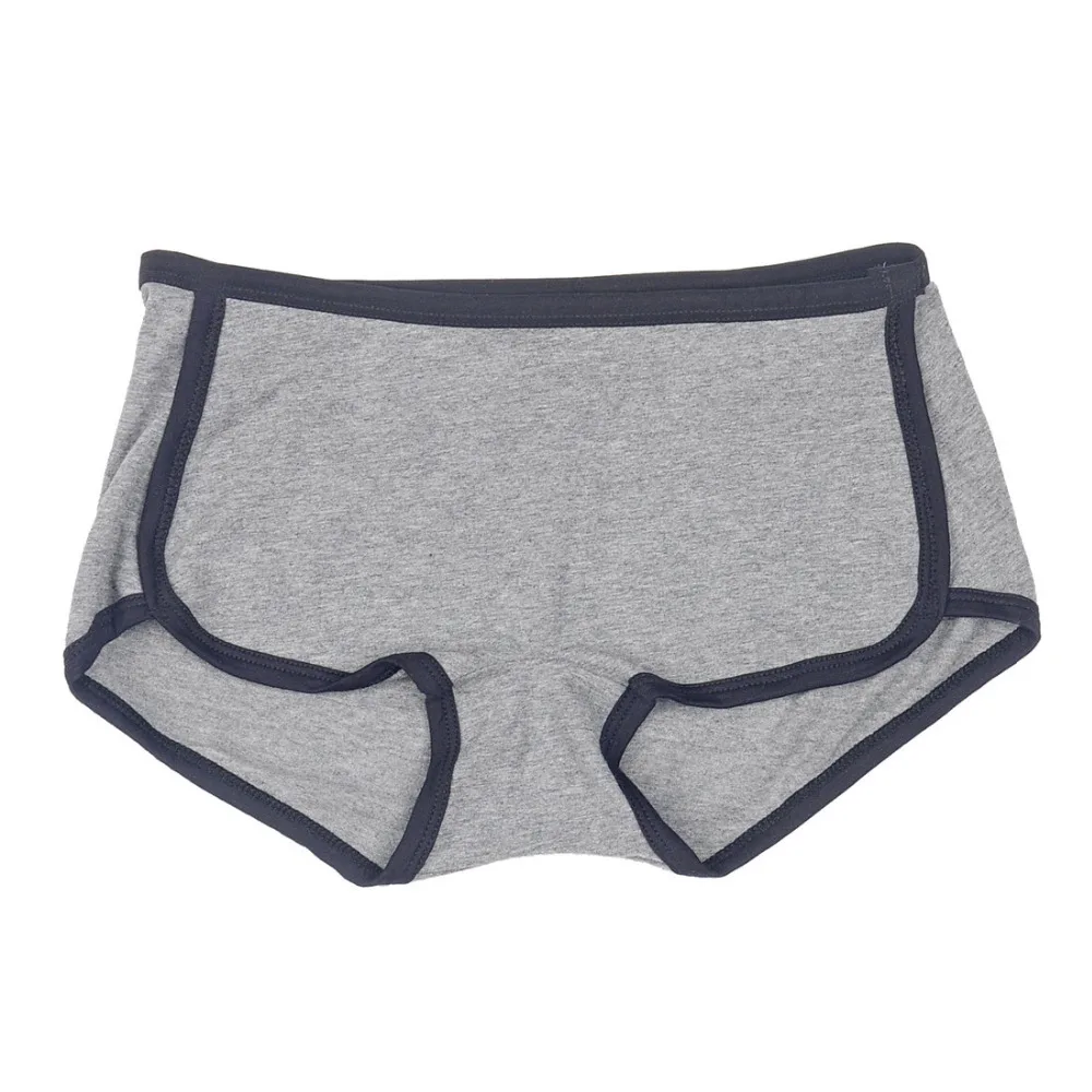 Boxer en coton doux taille moyenne pour femmes, sous-vêtements mignons, culottes de sport populaires, culottes pour garçons, shorty sexy