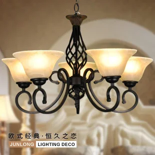 Multiple Chandelier Metal luminaire living room lights new classical lighting ZX188