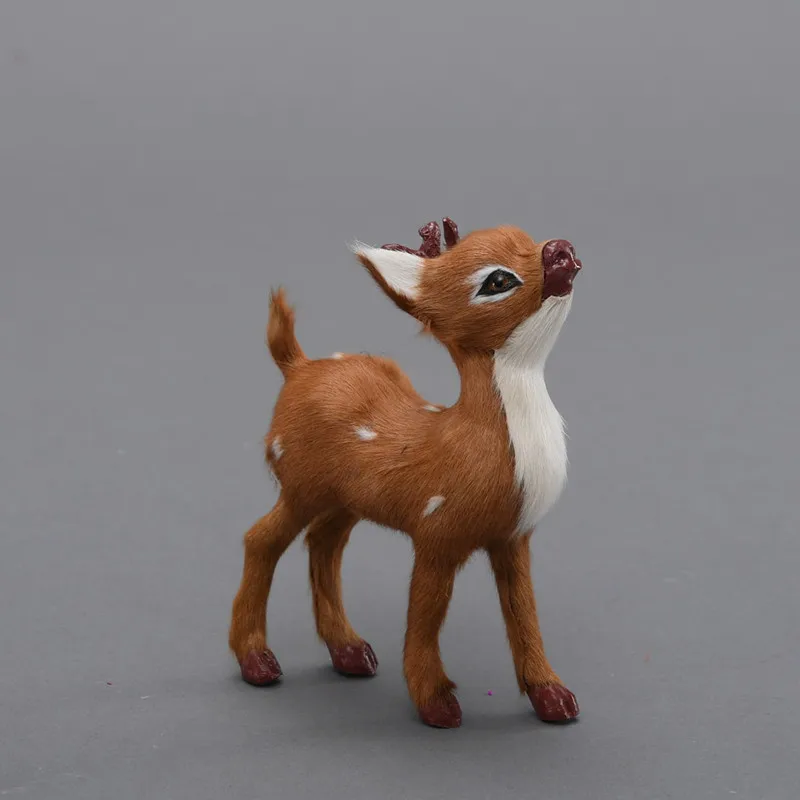 Christmas deer decor/ Lovely simuylated deer ideal as children gifts or Christmas Gift