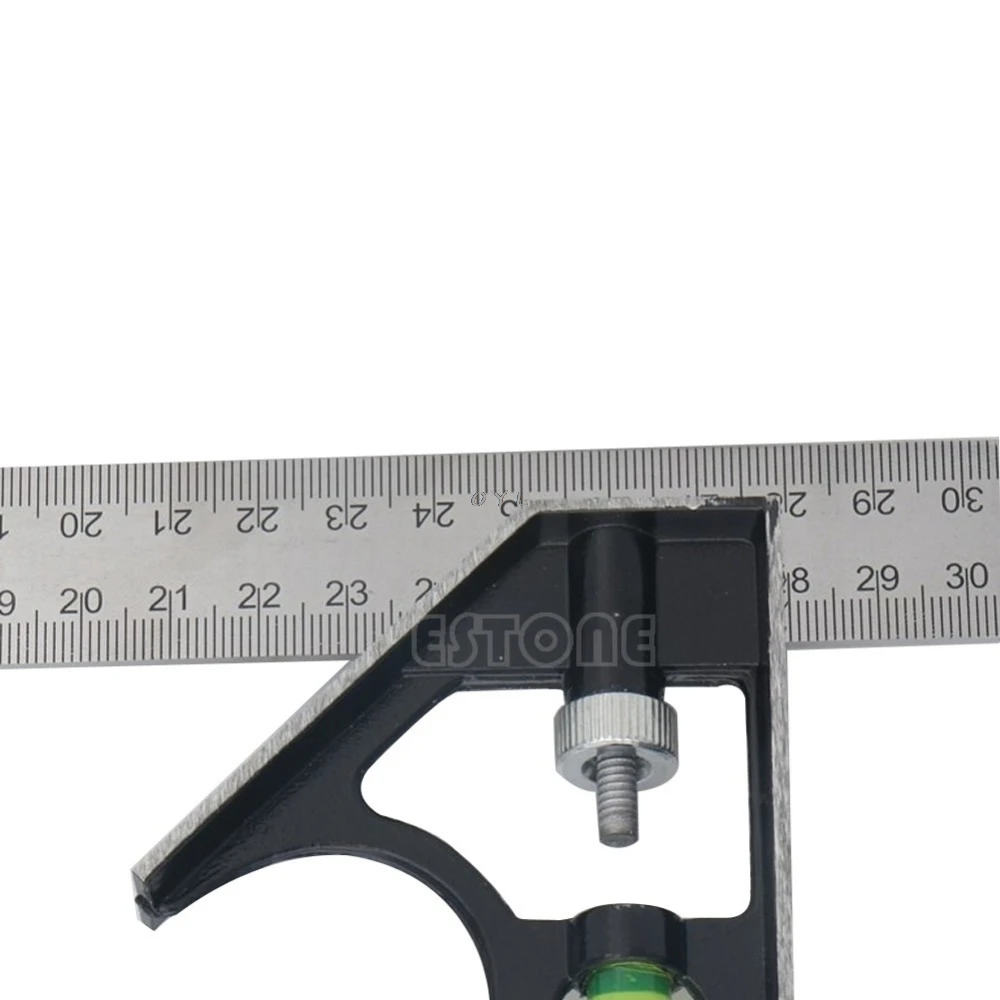 Adjustable Engineers Combination Try Square Set Right Angle Ruler New 300mm(12")