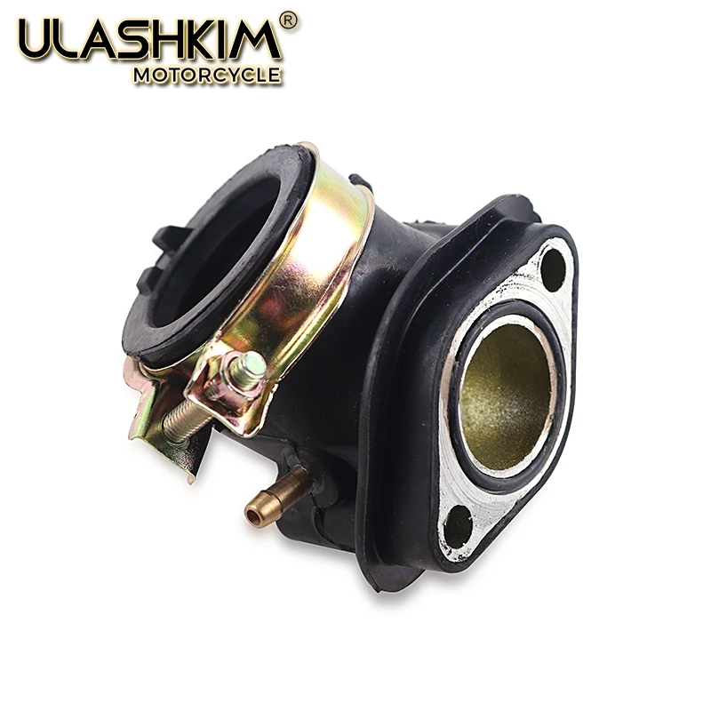 Universal GY6 Carburetor Intake Manifold Pipe Moped Scooter ATV Go Kart Engine Part intake For Honda Spacy 125 150 cc