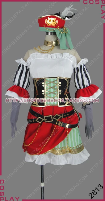 Love Live! School Idol Festival Card Pirates Ver. Post-Idolization Hanayo Koizumi Dress Cosplay Costume S002