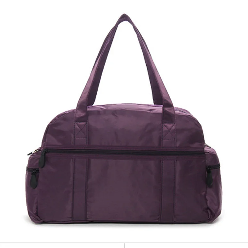 Bolsa de viaje para mujer, organizador de equipaje, bolso de hombro sólido, resistente al agua, para fin de semana, PT1201, novedad de 2017