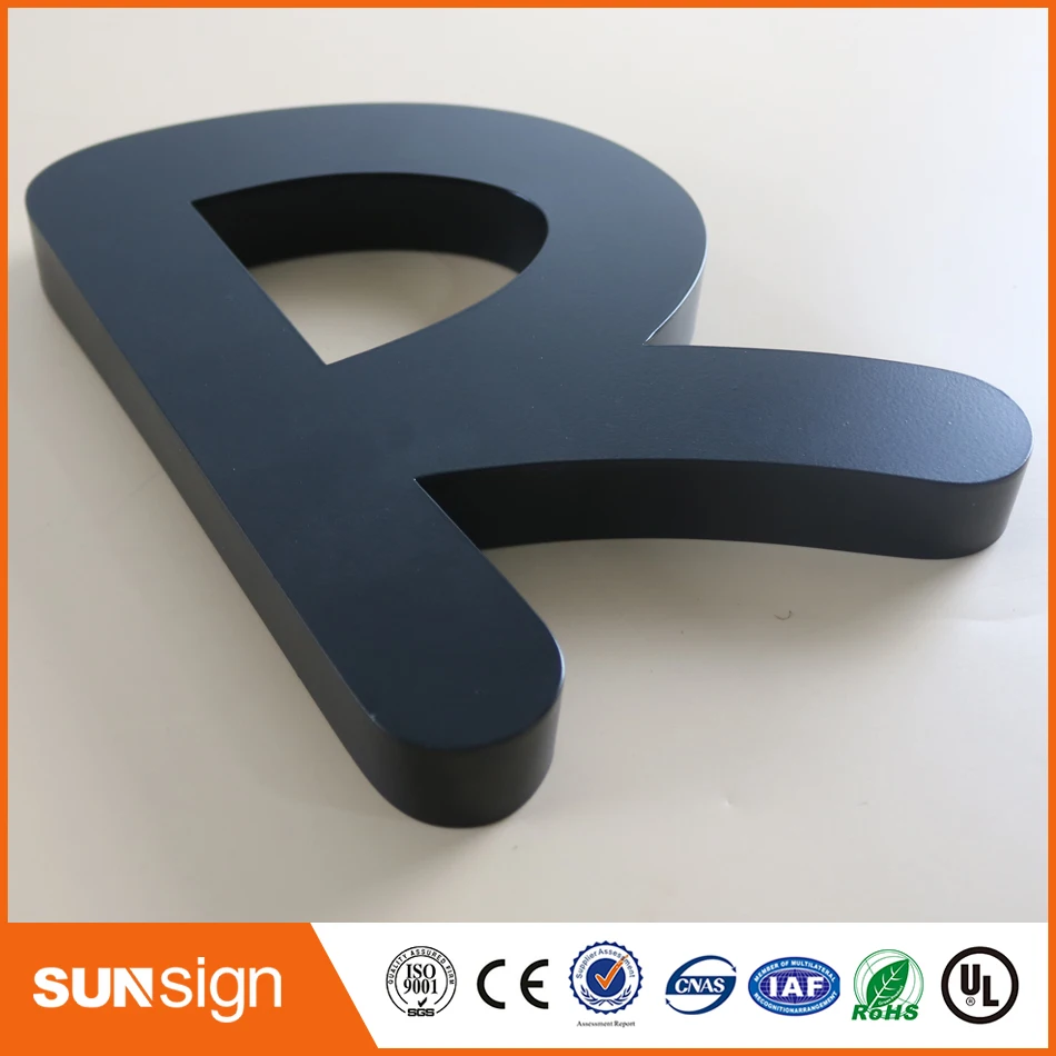 Custom 3d Rvs Letters Teken Metalen Brief Teken