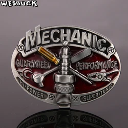 Mens' Belt Buckle WesBuck Brand Belt Buckle For Men Carpenter Mechanic Cowboy and Cowgirl Metal Tool Western Buckles