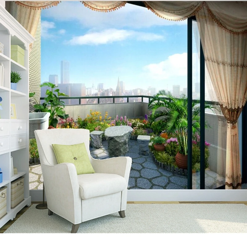 

Custom landscape Wallcoverings, 3D wallpaper mural for living room bedroom kitchen backdrop wall Fabric papel de parede