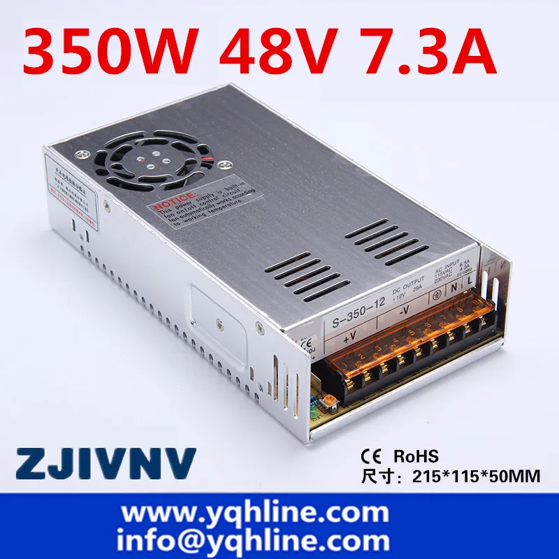 

(S-350-48) high quality power supply 48v 7.2A 350W Switching power supply for LED Strip light ,CNC 3D Print , Led billboard