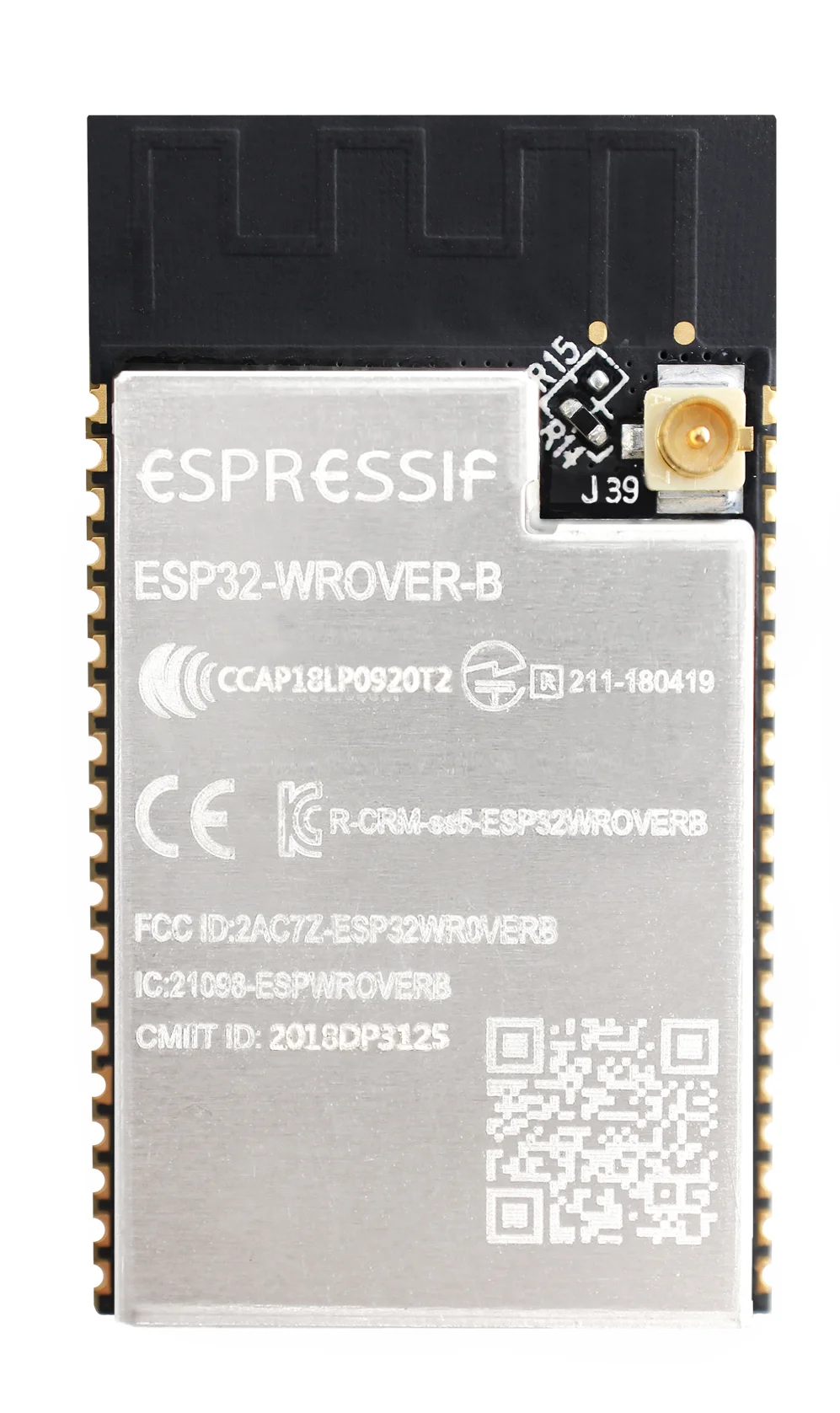 

ESP32-WROVER-IB IPEX antennas 4MB SPI flash and 8MB PSRAM