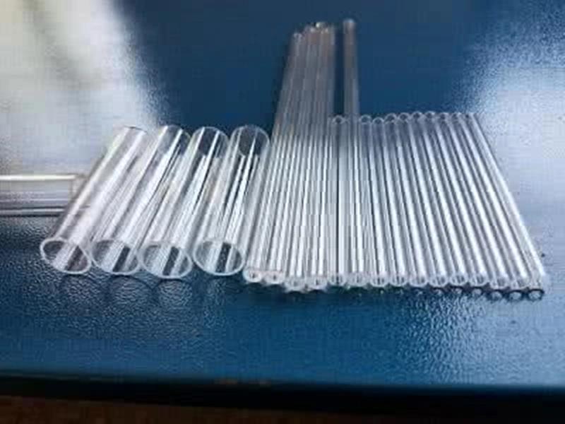 Quartz furance tube / OD*L=60*1000mm / high-temperature / high purity clear quartz tube