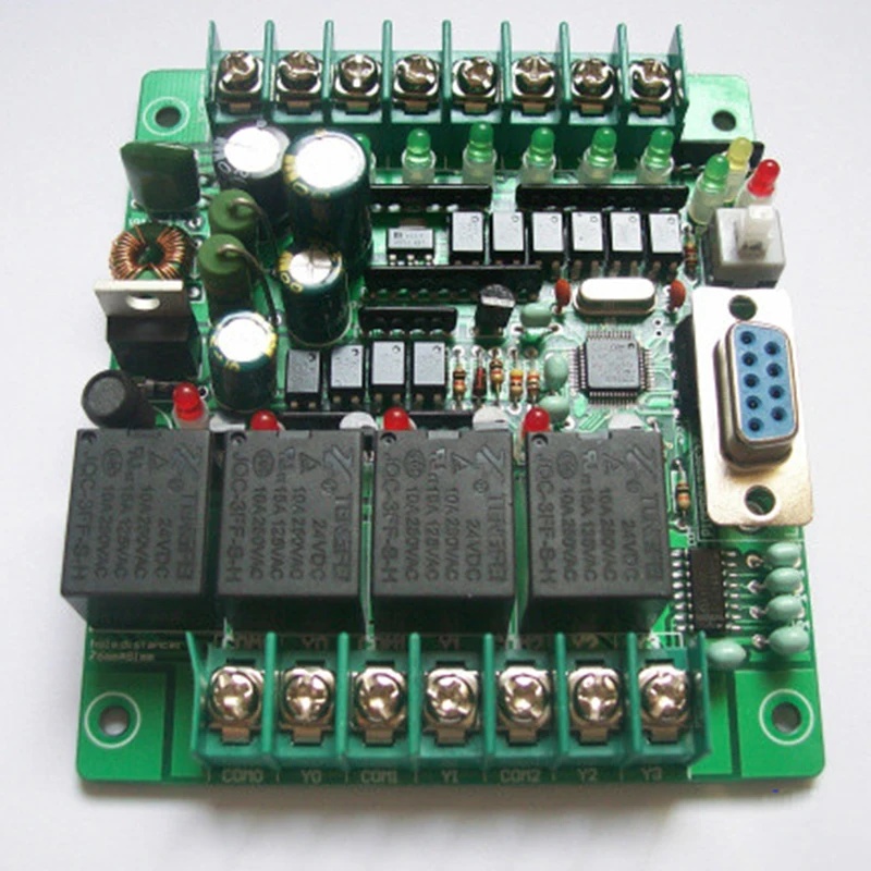 

PLC Industrial Control Board Programmable Controller FX1N-10MR SRD24VDC MCU Control Board