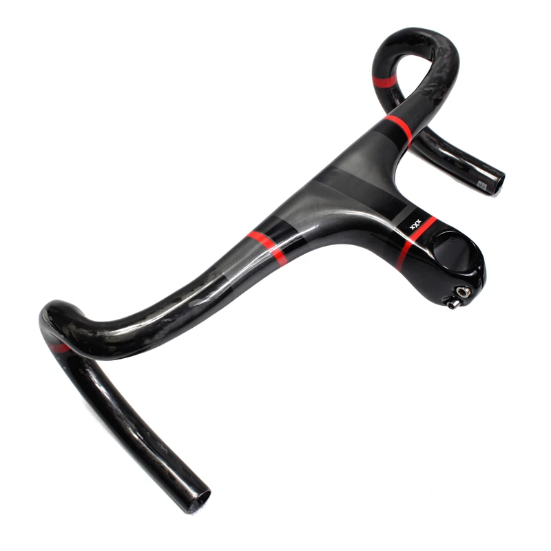 Only 265g Carbon Fiber Road Handlebar 2018 New Ultra Light Road Bike Handle (XXX) Carbon Fiber Road Handlebar Bend To Bend One