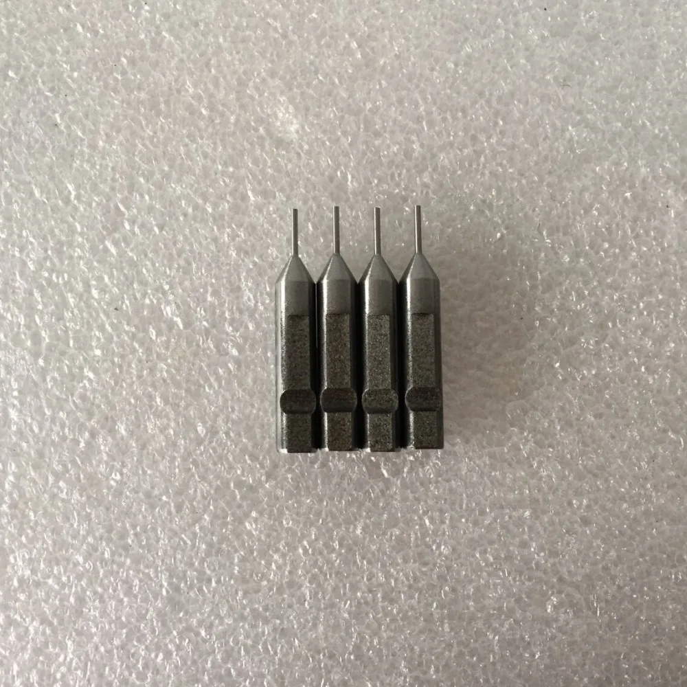 Punto de seguimiento HSS de 1,0mm para máquinas de corte de llaves NC V8/X6, duplicadoras de llaves de coche, funciona como sonda