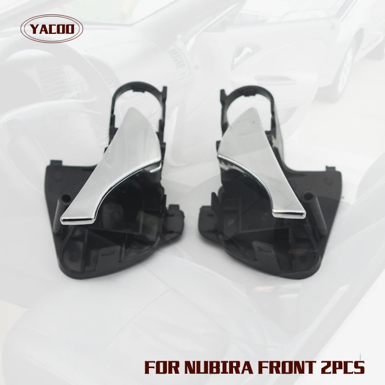 1PAIR  FRONT INTERIOR DOOR HANDLE FOR DAEWOO NUBIRA OEM:96296168 96296169