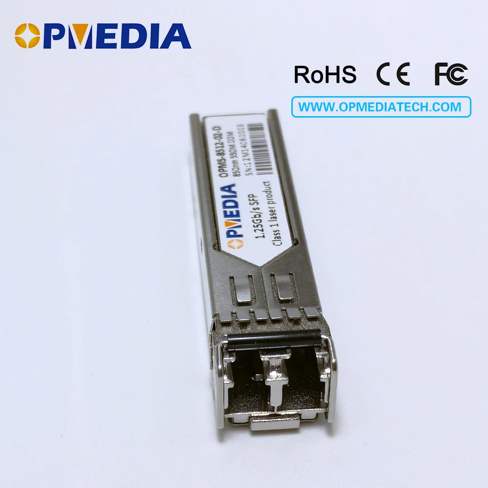 

Free shipping compatible with HP 1000BASE-SX,1.25G SFP transceiver,850nm 550m, optical module,LC connector,MMF,DDM,GLC-SX-MM