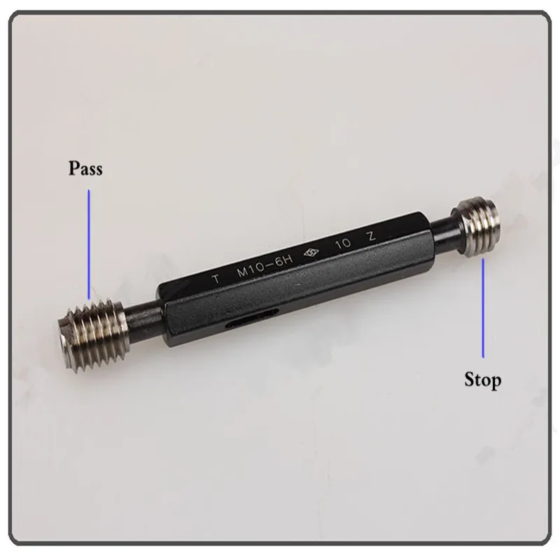 Thread plug thread ring gauge tester pass check gauge authentic M10*1.5-6G M10*1.5-6H (plug gauge M2-M70,ring gauge M2-M100)