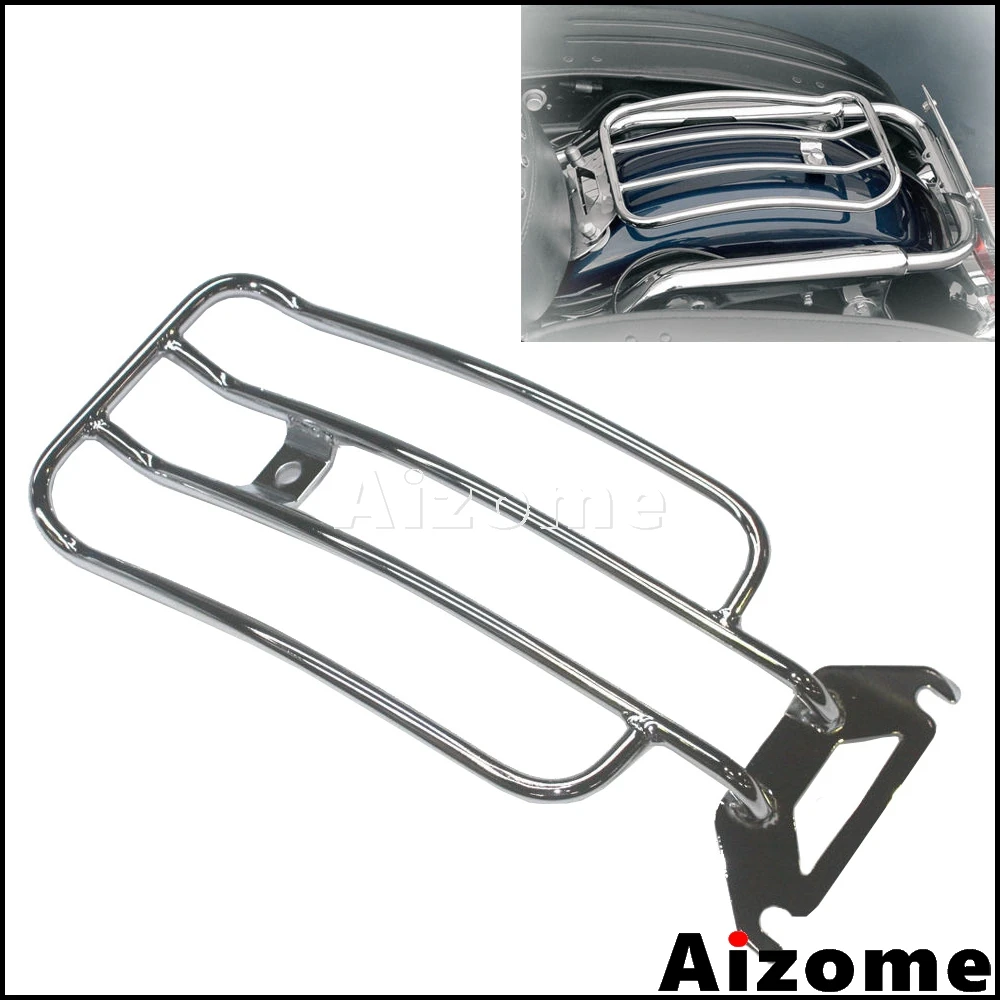 Motorcycle Luggage Rack For Harley Touring FLHT FLHTC FLHTCU Electra Glide FLTR Road Glide w/ Solo Seat 1998-2006