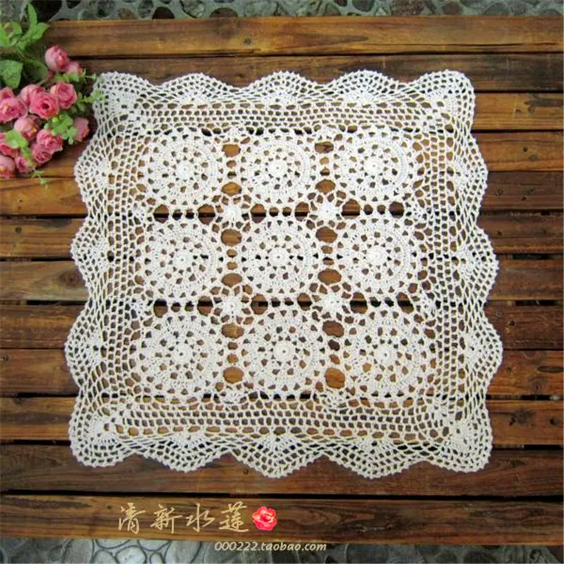 free shipping cotton crochet modern cushion cover pillow towel sofa curtain for home decor section couch cover towel