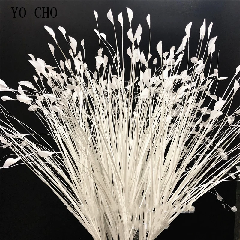 115cm 25Heads New Mini Artificial Calla Flower Bouquet Fake Lily Plants Home Wedding Decoration Peacock Grass Reed White Flowers