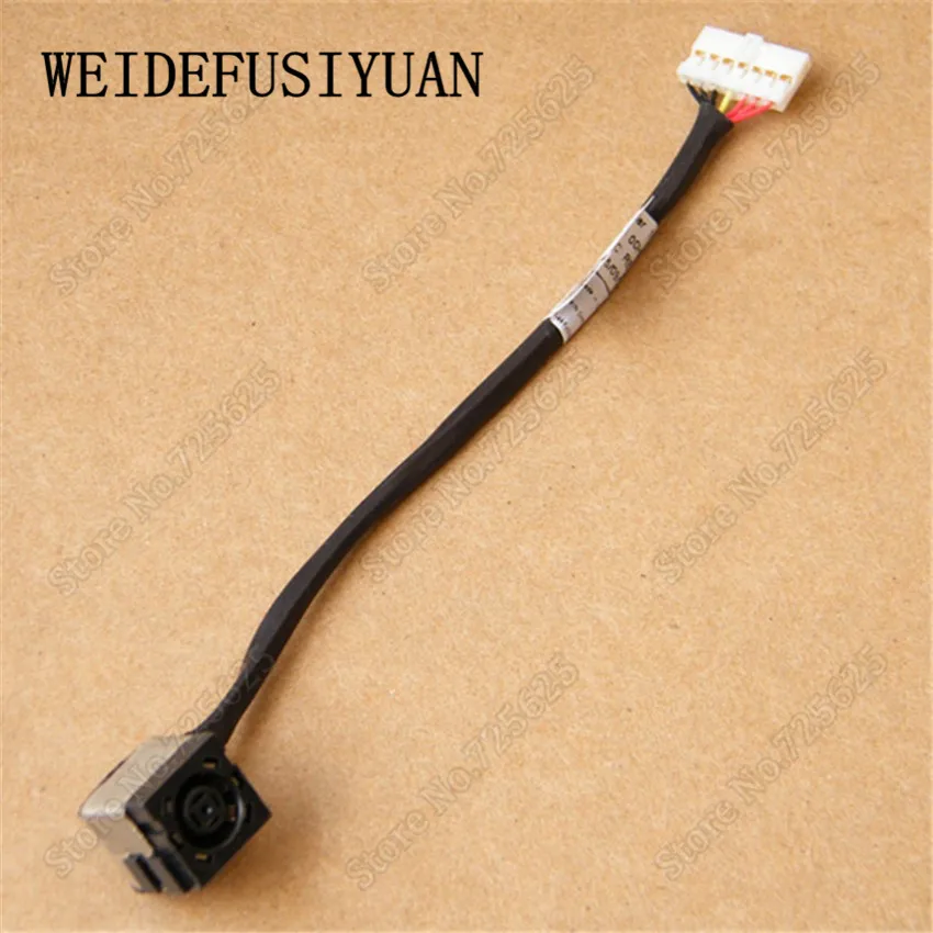 

5 шт./лот AC DC разъем питания в гнездо кабельный жгут для DELL Inspiron 14 3441 3442 3446 14-344114-3442 14-3446