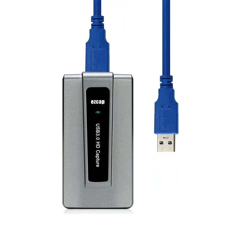 

EZCAP287 USB3.0 video capture from HDMI input,1080P 60FPS, convert HDMI video to USB3.0 for windows. mac, linux Free shipping