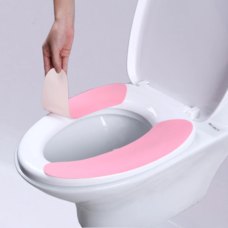 

Soft Comfortable Artificial Fiber Washable Bathroom Toilet Seat Cover Mat Lid Closestool Cloth