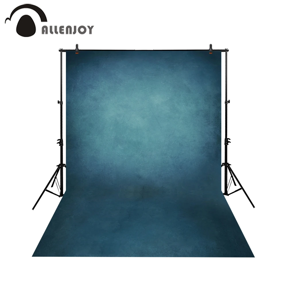 

Allenjoy Thin Vinyl cloth photography Backdrop blue Pure Color Computer Printing Background Wedding Baby backdrop MH-077