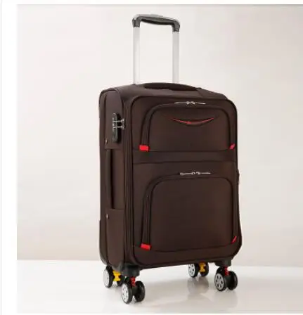 Men Travel Luggage Suitcase Oxford Spinner suitcases Travel Rolling luggage bags On Wheels Travel Wheeled Suitcase trolley bags