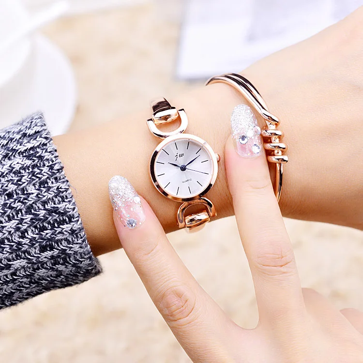 Fashion JW Brand Watch Women Gift Luxury Stainless Steel Wrist Watches Woman Casual Bracelet Clock Lady Quartz Relogio