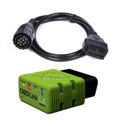 OBDLink LX Bluetooth OBD2 BIMMER kodowanie narzędzie do BMW pojazdu i motocykl motocykl Plus 10pin motocykl przewód rowerowy