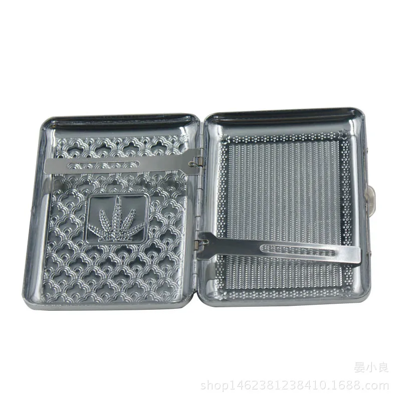 Metal alloy cigarette case can put 16 cigarettes Aluminium alloy cigarette box