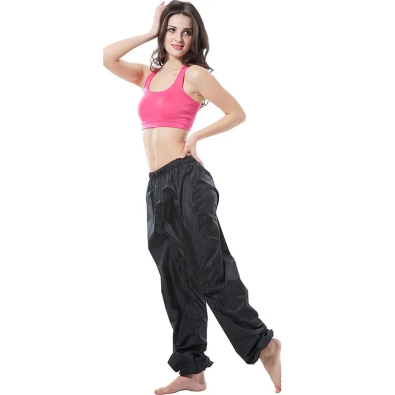 Donna di Forma Fisica Aerobica Abbigliamento Perdere Peso Pantaloni di Fitness Che Dimagrisce I Pantaloni Delle Donne Vestiti di Sauna Pantaloni Sauna Sudorazione Run Corsa e Jogging Palestra Pantaloni