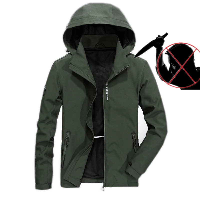 

Self Defense Anti Cut Clothing Anti-stab Knife Slash Proof Cut Resistant Stab Free Jacket Coat Soft New Pizex Tactical Tops