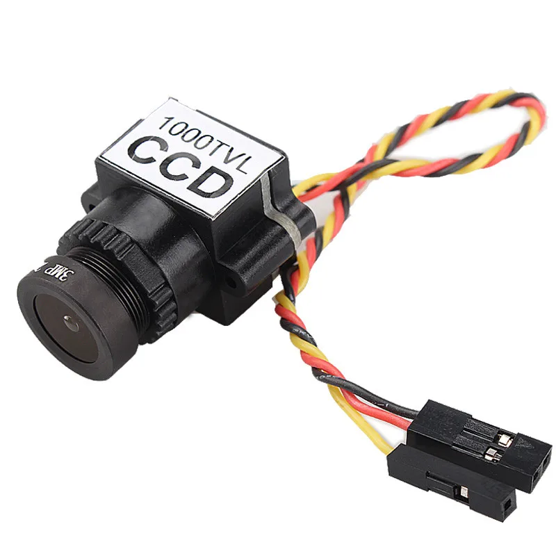 1000TVL 1/3 CCD 5-20V M12 110 Degree 2.8mm Lens Mini FPV Camera NTSC PAL Switchable For FPV Camera Drone NTSC/PAL