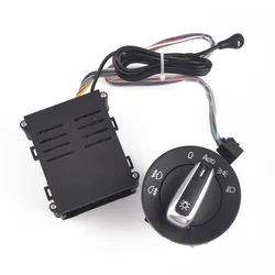 Car Chrome Light Switch Auto lamp Sensor Light For VW Golf 4 MK4 New Jetta MK4 Passat B5 Polo Bora Beetle 3BD 941 531 + AUTO