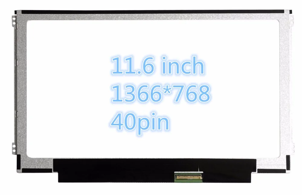 

11.6'' Laptop lcd screen For Asus 1225b X201 X201E notebook matrix display b116xw03 v.0