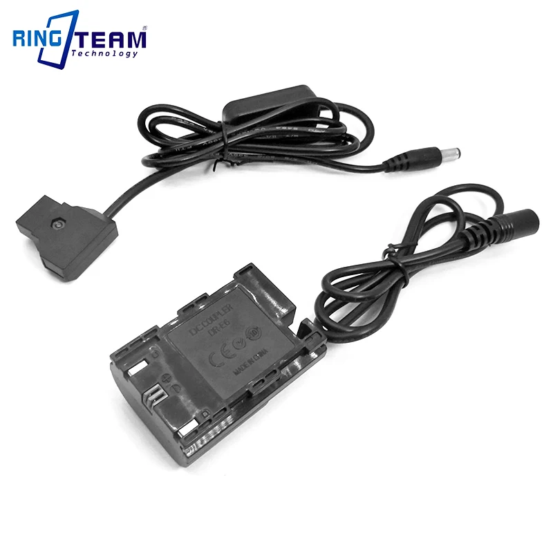 Кабель питания P/Tap PTap P-Tap D-Tap + стандартный соединитель постоянного тока для цифровых зеркальных камер Canon EOS 5D Mark II III 5D2 5D3 6D 60D 7D