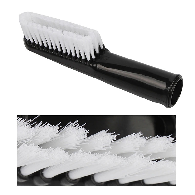 1 1/4-Inch Soft Bristle Dust Brush For Universal Vacuum Cleaner Attachment Dirt Remover Suction Tube for Corners Pets Drawers