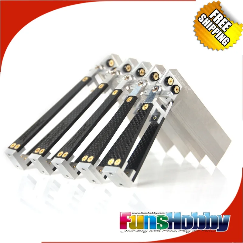 Tenshock Carbon CNC Rudder Set TS-08020D/TS-09020D/TS-10020D/TS-11020D/TS-12020D.