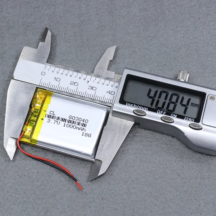 803040 беспроводная карта аудио, cannon, Bluetooth-колонка, 3,7 в полимерная, обычная литиевая батарея высокой емкости.