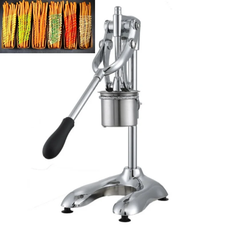 

Japan and Taiwan Popular 20 30cm Long Fries Maker Machine Stainless Steel Longest Potato French Fries & Chips Cutter Dispenser