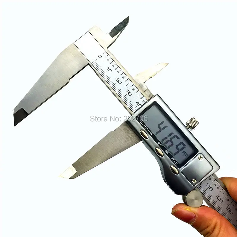 0-300mm 200mm 150mm 0.01mm Stainless steel Metal casing Digital Caliper electronic Vernier caliper micrometer thickness gauge