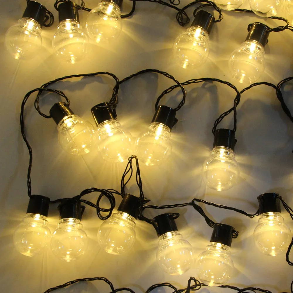 6/16M Led String Lights Christmas Garland Fairy Lights Festoon Bulbs Outdoor For Home Wedding Garden Party Decoration