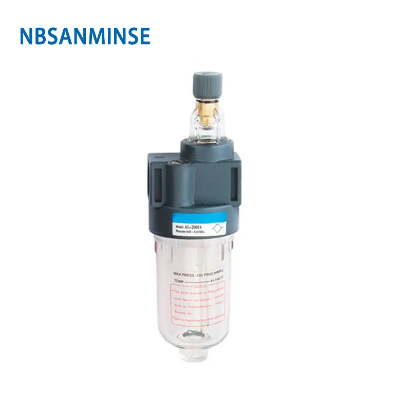 NBSANMINSE AL2000 BL2000 1/4 3/8 1/2 Lubricator Air Source Equipment FRL Air Preparation Units AirTac Type