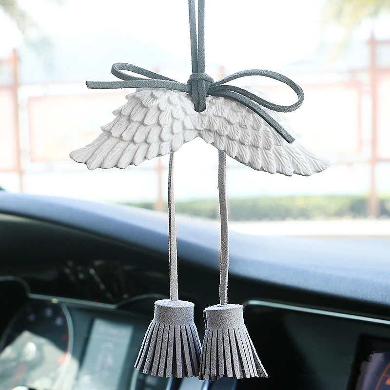 

Car Pendant Hanging Wings Car Interior Ornaments Decoration Rear View Mirror Accessories For Car Ornament