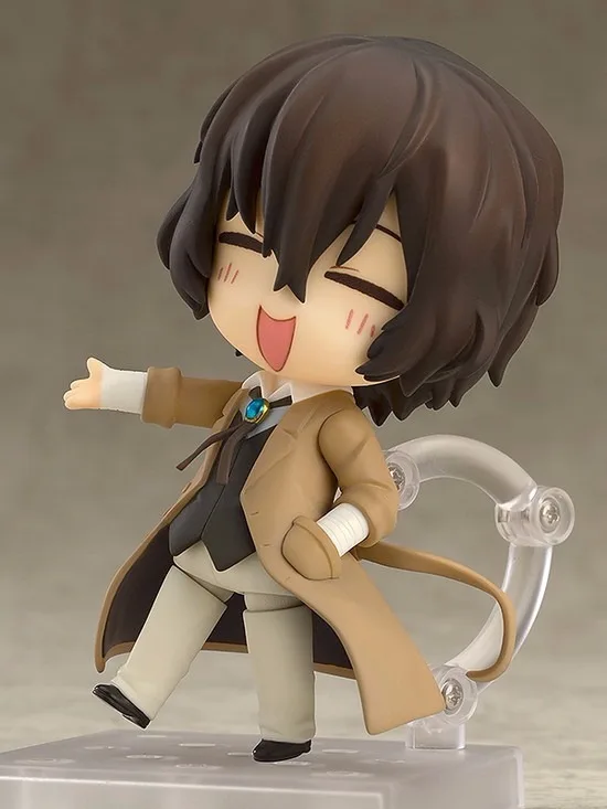 NOVO quente 10cm Bungo Stray Dogs Stray Dogs Dazai Osamu 657 Ação figura brinquedos coleção boneca de presente de Natal com caixa