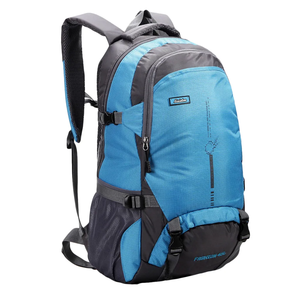 Imagem -05 - Ourdoor-mochila de Nylon Impermeável para Homens e Mulheres Bolsa de Ombro Dupla Mochila Esportiva Mochila Caminhada Escalada