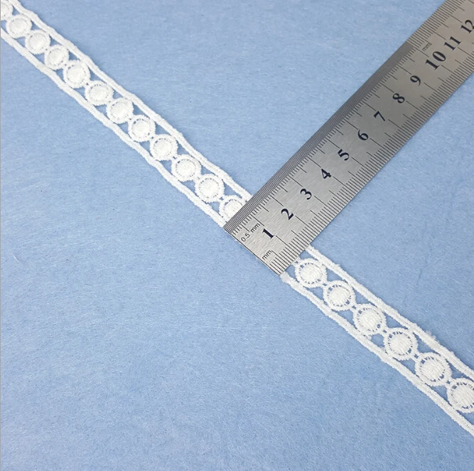 20Yards Lace Trim Narrow Laces Crochet Trimming Cotton Fabric Lace Trims Gift Wrapping image 6