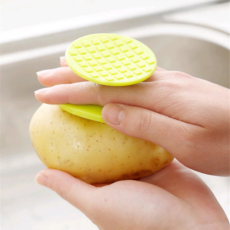 JX-LCLYL New Multi-function Vegetable Brush Potato Easy Cleaning Tools Kitchen Gadgets PP