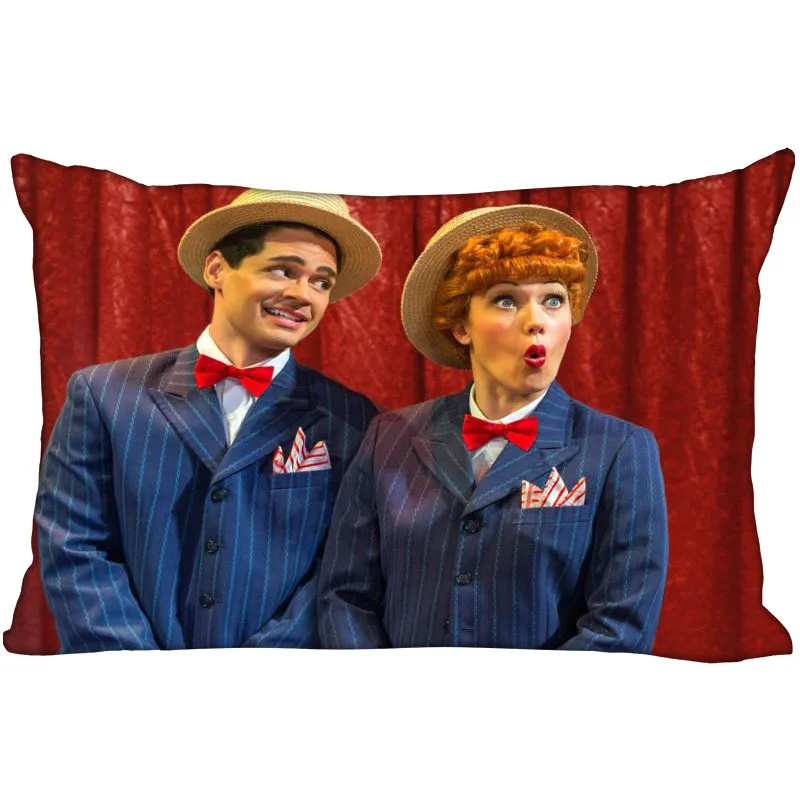 

ShunQian I Love Lucy New Arrival Rectangle Pillowcase Custom Wedding Decorative Soft No Fade Pillow Cover Customize Gift